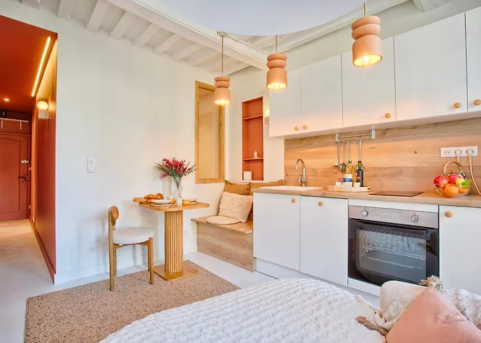 Le Saint-sauveur - Chaleureux 2 Pieces - Videoprojecteur Apartment